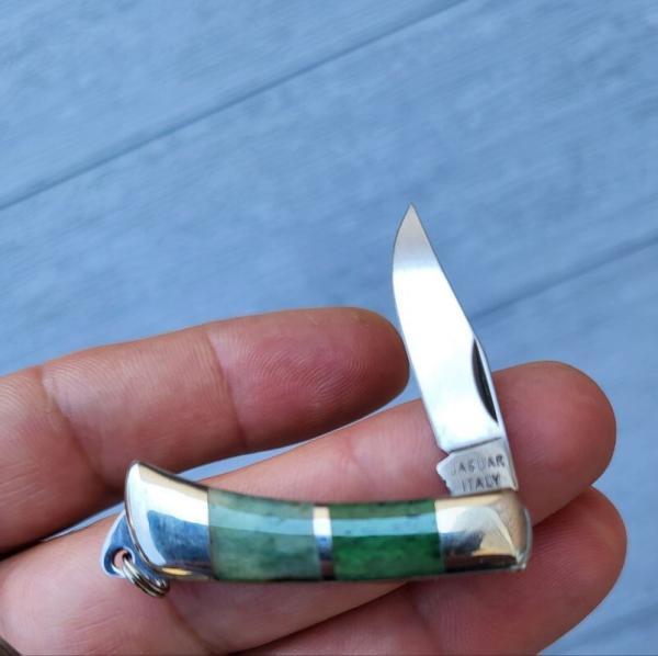 Vintage Miniature Jaguar knife, 1 1/2" , Made in Italy