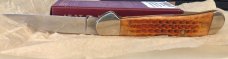 Case Pocket Worn XX Harvest Orange Bone Corn Cob Jig Copperlock