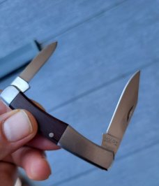 3" Kershaw by Kai Made in Japan 4350 WHISKEY RIVER 2 Blade knife in Box
