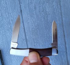 3" Kershaw by Kai Made in Japan 4350 WHISKEY RIVER 2 Blade knife in Box