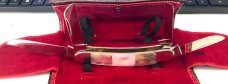 American Blade Collectors Association 1986 Collectors 2 Knife Set Parker Edwards Damascus