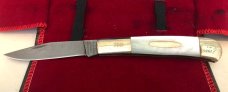 American Blade Collectors Association 1986 Collectors 2 Knife Set Parker Edwards Damascus