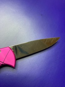 Piranha P1-PK Pocket Automatic Knife Hot Pink 3.2" Blade
