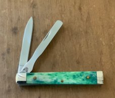 CASE Baby Doctor Pill Buster Peacock Appaloosa Scrolled Bolsters