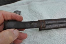Dagger Korium PIC Japan Leather Sheath Ball Claw Design 9 1/2" OAL