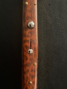 Frank B Snakewood 11 Inch Swivel Bolster Switchblade