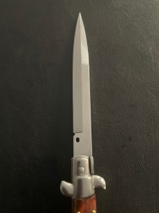 Frank B Snakewood 11 Inch Swivel Bolster Switchblade