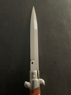 Frank B Snakewood 11 Inch Swivel Bolster Switchblade
