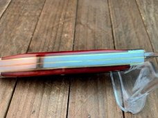 Schrade+ Heritage Series Stockman Smooth Red Bone Marked as a Second