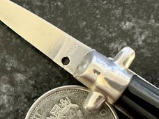 Rare Bambi Miniature Switchblade Keychain Knife, Made By Farfalli, Marked ITALY 