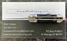 Rare Bambi Miniature Switchblade Keychain Knife, Made By Farfalli, Marked ITALY 