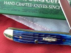 Case xx 2005 (MDL# 6220 SS) Peanut Knife with Nice Blue Bone Handles
