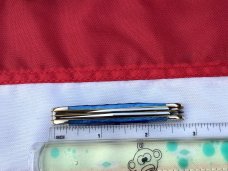 Case xx 2005 (MDL# 6220 SS) Peanut Knife with Nice Blue Bone Handles