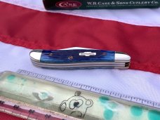 Case xx 2005 (MDL# 6220 SS) Peanut Knife with Nice Blue Bone Handles