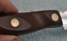 Cutco USA No. 22 Kitchen Knife 13" Early With Pat. No. 2390544 On Handle Used