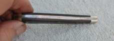 Boker Slim Traditional 1970's Wood 4 1/4" Closed Solingen Germany 1/2 Stop Appears Unused Tarnished
