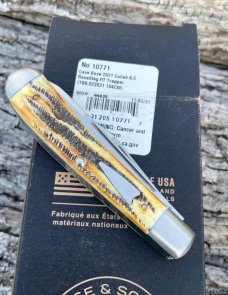 CASE XX ** 2021 TONY BOSE COLLABORATION 6.5 BONE STAG 154CM HT TRAPPER