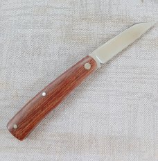 Bobby Toole Shadow Crosscut Micarta Native.. CPM-154 ..4 1/8" ...coa and pouch..direct from maker