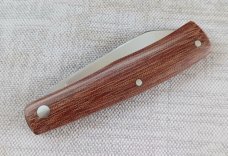 Bobby Toole Shadow Crosscut Micarta Native.. CPM-154 ..4 1/8" ...coa and pouch..direct from maker