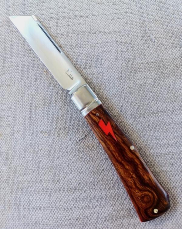 K'roo Custom Jackal Knife,,3.75..Desert Ironwood...rwl34. Filework..red G10 spacers/liners..coa/slip K'roo Custom Jackal Knife,,3.75..Desert Ironwood...rwl34. Filework..red G10 spacers/liners..coa/slip