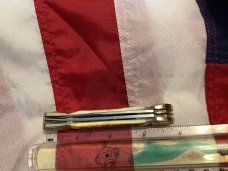 Boker Copperhead Knif w/ Great Stag Handles & Fancy Bolsters -WOW