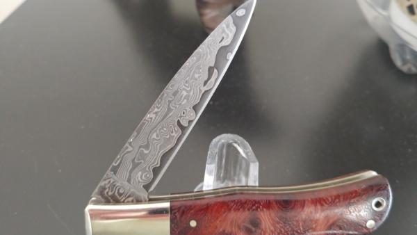 A.G RUSSELL DAMASCUS 2002 ATS-34 KNIFE