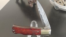 A.G RUSSELL DAMASCUS 2002 ATS-34 KNIFE