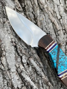 BUCK ** CUSTOM BRIAN YELLOWHORSE ARTIST PROOF DESERT IRONWOOD EAGLE MINI ALPHA