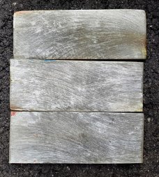 Large Honey Horn Knife Handle Blanks 3-pieces