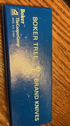 MINT BOKER U.S.A. STOCKMAN IN BOX