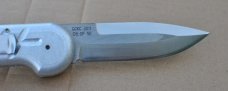 Ochs Auto Club knife 2011 Pocket Clip Mint Box Signature Bill Of Sale Aluminum Finish
