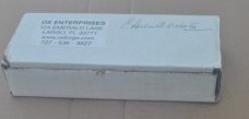 Ochs Auto Club knife 2011 Pocket Clip Mint Box Signature Bill Of Sale Aluminum Finish