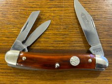 Boker Tree Brand 3-Blade Copperhead Folding Knife w/Imitation Tortoise Shell Scales Germany