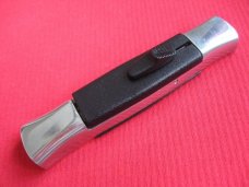 Older Italian Rostfrei Double Edge OTF Front Opener Switchblade Knife