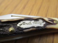 Schrade Uncle Henry Staglon  Pattern # 12UH 