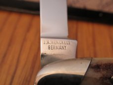 J.A. Henckels Stag Pen Knife Made in Germany 