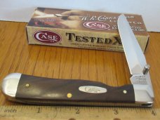 Case XX 2010 English Walnut Trapperlock Pattern # 7154L SS