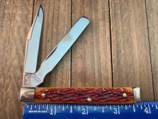 Robeson Shuredge by Queen Doctor’s Knife Carmel Jigged Bone 