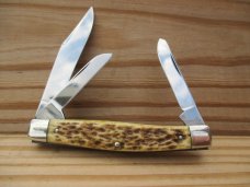 Sta-Sharp Stainless Stock Knife 9508     Made In USA 