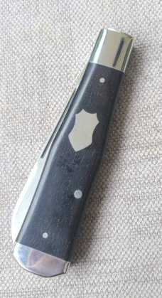 Michael du Plessis, MDK, African Blackwood Coffin Jack...N690...3.75 closed..coa and pouch 