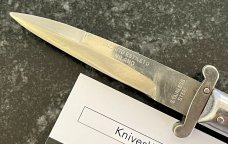 Rizzuto Estileto Milano 7 Inch Switchblade Knife, Used 