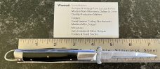 Rizzuto Estileto Milano 7 Inch Switchblade Knife, Used 