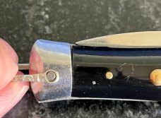 Rizzuto Estileto Milano 7 Inch Switchblade Knife, Used 