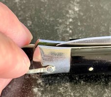 Rizzuto Estileto Milano 8.5 Inch Switchblade Knife, Light Use