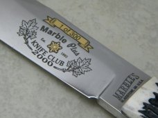 Marbles Gladstone Mich. USA 1 of 300 Stag Special Hunting Fixed Blade Sheath Knife in Box c.2000
