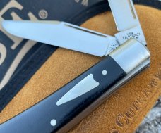 CASE XX ** 2021 TONY BOSE COLLABORATION SMOOTH BLACK LAMINATE 154CM HT TRAPPER