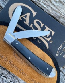 CASE XX ** 2021 TONY BOSE COLLABORATION SMOOTH BLACK LAMINATE 154CM HT TRAPPER