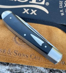 CASE XX ** 2021 TONY BOSE COLLABORATION SMOOTH BLACK LAMINATE 154CM HT TRAPPER