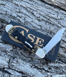 CASE XX ** SFO 2023 OLIVE GREEN JIGGED BONE MINI COPPERLOCK