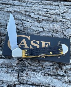 CASE XX ** SFO 2023 OLIVE GREEN JIGGED BONE MINI COPPERLOCK